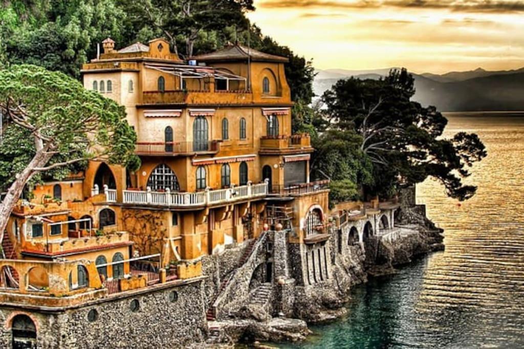 Portofino - Appartamento Vista Mare - Rooftop Terrazzo - In Centro Citta - Free Wifi Rapallo Luaran gambar