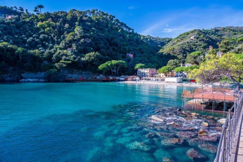 Portofino - Appartamento Vista Mare - Rooftop Terrazzo - In Centro Citta - Free Wifi Rapallo Luaran gambar